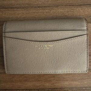 Marc Jacobs Gray Leather Wallet